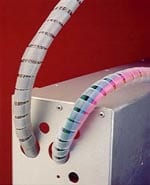Protect Instrument Wires & Tubes with PTFE Spiral Wrap Tubing