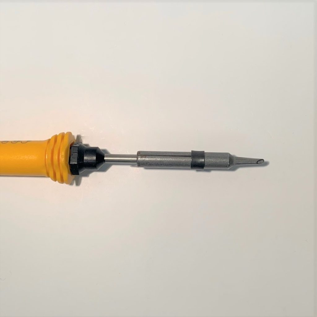 3/32" Iron Plated Spade Soldering Tip M.M. Newman